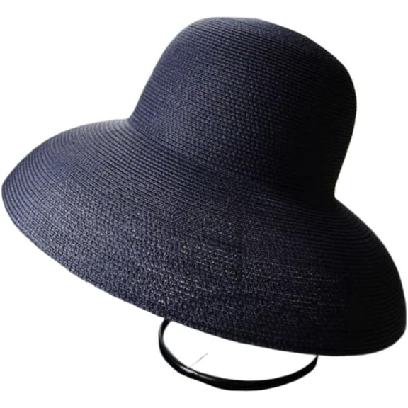 YEKEYI Sun Hats for Women Wide Brim Beach Hat Straw Hat UPF Travel Foldable Brim Summer UV Hat