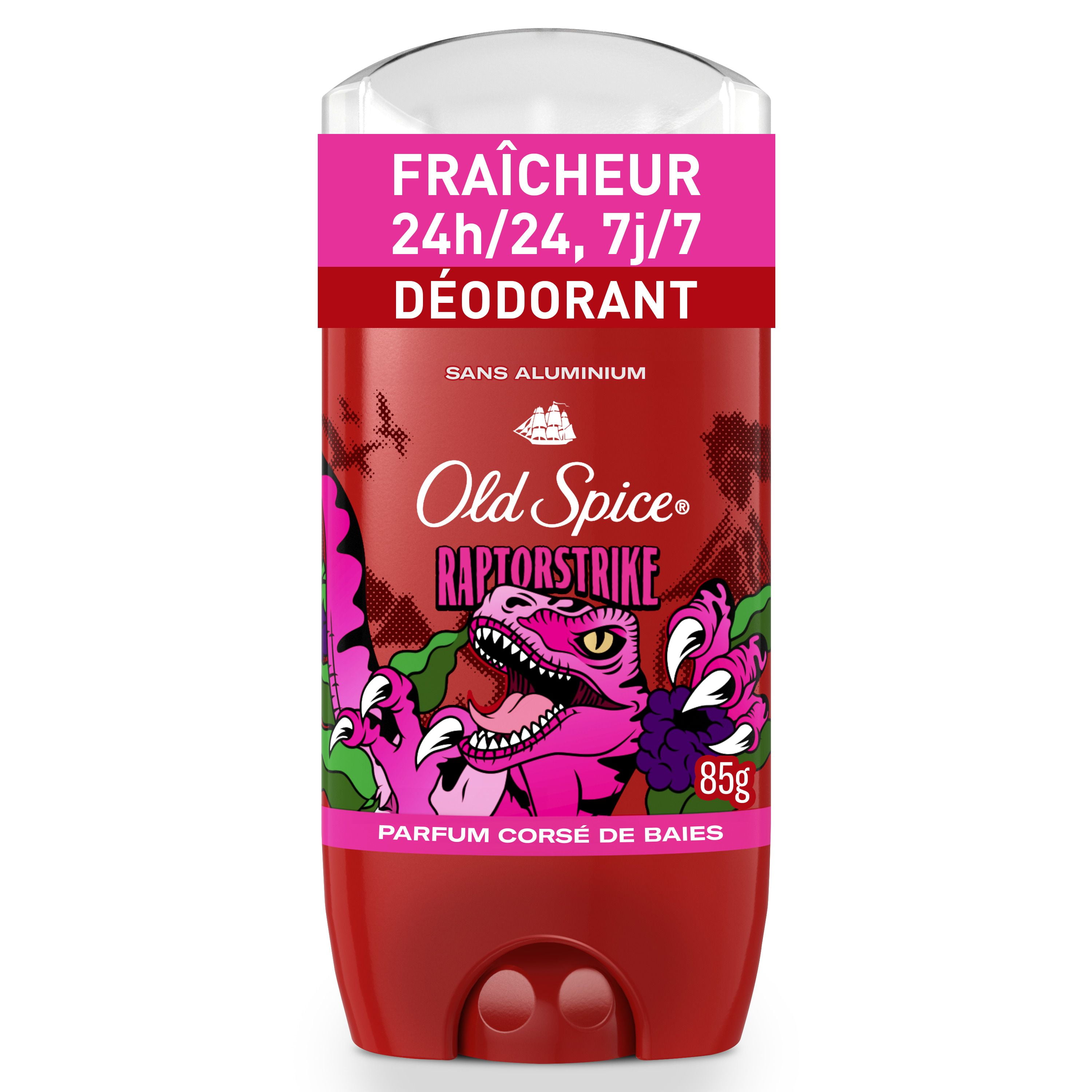 Old Spice Aluminum Free Deodorant for Men, Raptorstrike, 48 Hr. Protection, 85G