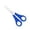 B#079 Blue, variant on Portable Small Craft Scissors, Stainless Steel Safety Precision Scissors for Paper Cutting, Office DIY and Scrapbooking Supplies B#079 Green