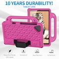 thumbnail image 6 of Lenovo Tab M8 Kids Case, Dteck Lightweight Handle Kickstand Cover Shockproof Protective Case with Crossbody Shoulder Strap for Lenovo Tab M8 TB-8505F/8505X,Rose, 6 of 9