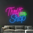 thumbnail image 5 of Handmadetneonsign Thrift Shop Neon Sign, Thrift Shop Wall Art Decor, Open Shop Store Wall Decor, 5 of 5