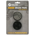 thumbnail image 2 of Niche Semi-Metallic Brake Pad Set for Yamaha Phazer II Snowmobile MK1002881, 2 of 9