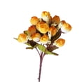 thumbnail image 1 of ¡Oferta de liquidación de Kyusrd! 5 tenedores y 10 claveles, flores de plástico para decoración del hogar, flores artificiales de alta gama, claveles, decoraciones de Acción de Gracias., 1 of 6