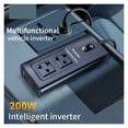 thumbnail image 5 of Universal Inverter, 12v Smart Car Inverter Car Cigarette Lighter Power Socket ,Rapid Cooling with Minimal Noise, 5 of 5