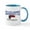 White/Blue Inside, variant on CafePress - Charlotte, North Carolina NC USA Mug - 11 oz Ceramic Mug - Novelty Coffee Tea Cup