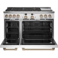 thumbnail image 2 of 48 Inch Smart Professional Dual Fuel Range with 6 Sealed Burners, Double Oven,, 2 of 6