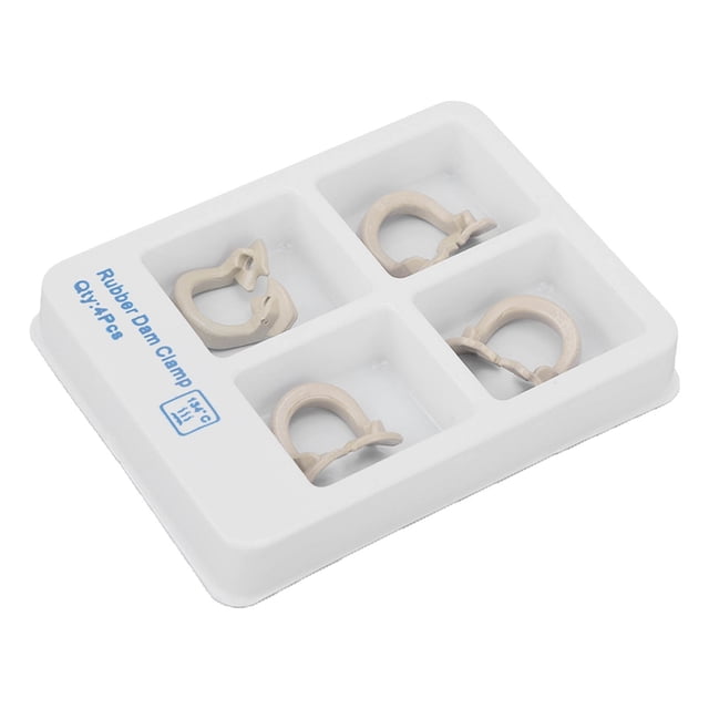 Anillos separadores de matrices dentales NikouMX 4 piezas Abrazadera para matrices dentales