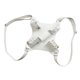 thumbnail image 3 of Cuchillo con doble correa de hombro y doble vaina de cuero PU, accesorio para disfraz blanco, 3 of 9