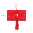 thumbnail image 4 of 2 piezas de sobres rojos de año nuevo chino con estampado de oro brocado bolsillos rojos, 4 of 5