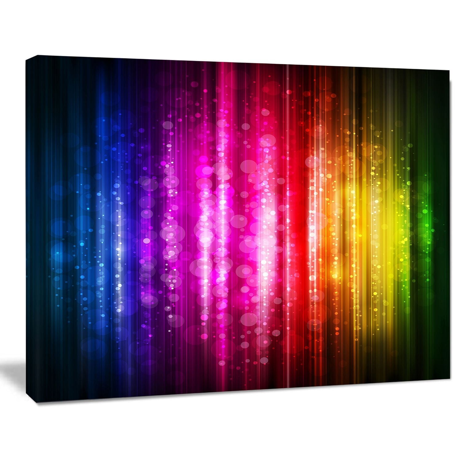 Impression sur toile « Glowing Background » Design Art