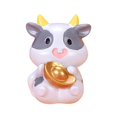 thumbnail image 1 of CNKOO Micro Landscape Desktop Small Ornaments Fortune Cows Model Toy Car Decor Gift, 1 of 10