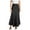 A-Black88, variant on XIAONU Women's Maxi Skirt Satin Asymmetric Elegant Skirt Evening Galas Wedding Formal Skirt
