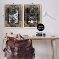 thumbnail image 4 of Stupell Industries Ornate Tarot Sun & Moon Animals & Insects Painting White Framed Art Print Wall Art, 24 x 30, 4 of 10