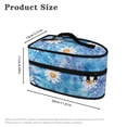 thumbnail image 6 of HELLHERO Portable Steamer Bag Portable Travel Steamer Carrier Bag Portable Steamer Carrying Case Protective Iron Accessories Flowers, Bag Only, 6 of 6