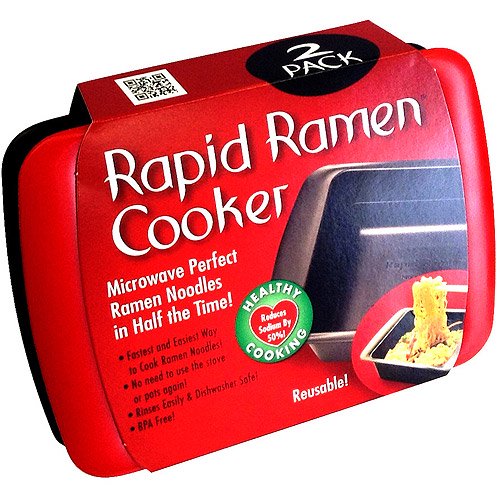 Rapid Brands As Seen on TV Rapid Ramen Microwave Cooker, 2 pk