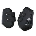 thumbnail image 2 of Ensemble de Bottes de Tendon de Cheval, Protection de Tamponnement Précise PU Shell de Botte de Cheval Sangles Ouvertes Réglables pour les Chevaux, 2 of 7