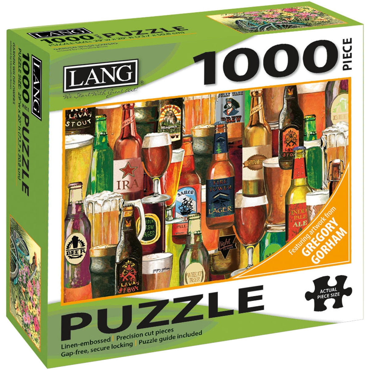 Jigsaw Puzzle 1000 Pieces 29"X20"-Crafted Brews | Walmart ...
