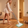 thumbnail image 6 of 2026 Upgraded Zero Touch Snap Grip Mini Mop, Cloth Changing Mini Mop with Automatic Hands Free Push Pull Handle, 360 Rotating Head, for Bathroom and Kitchen, 6 of 8