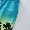 thumbnail image 6 of KAUOD Boys Summer Quick Drying Swim Trunks Hawaiian Swim Shorts with Drawstring Swimwear Swimsuit Beach Boardshorts, 6 of 9