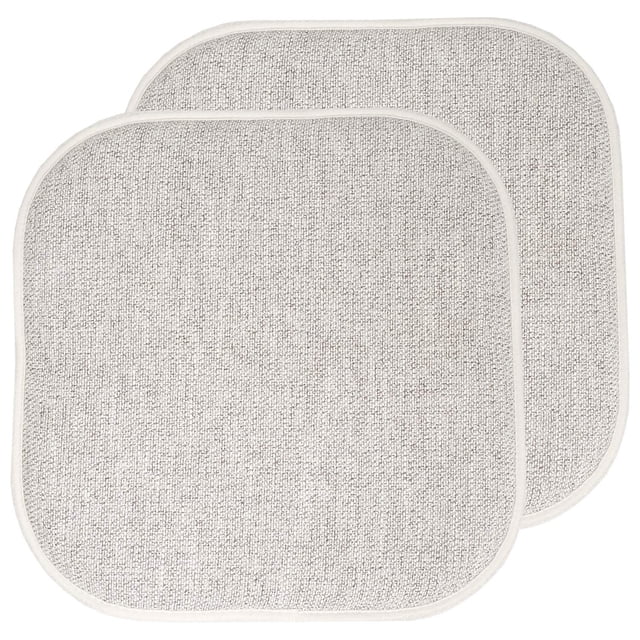 Cojín para silla Sweet Home Collection, espuma viscoelástica, 40 x 40 cm, paquete de 2