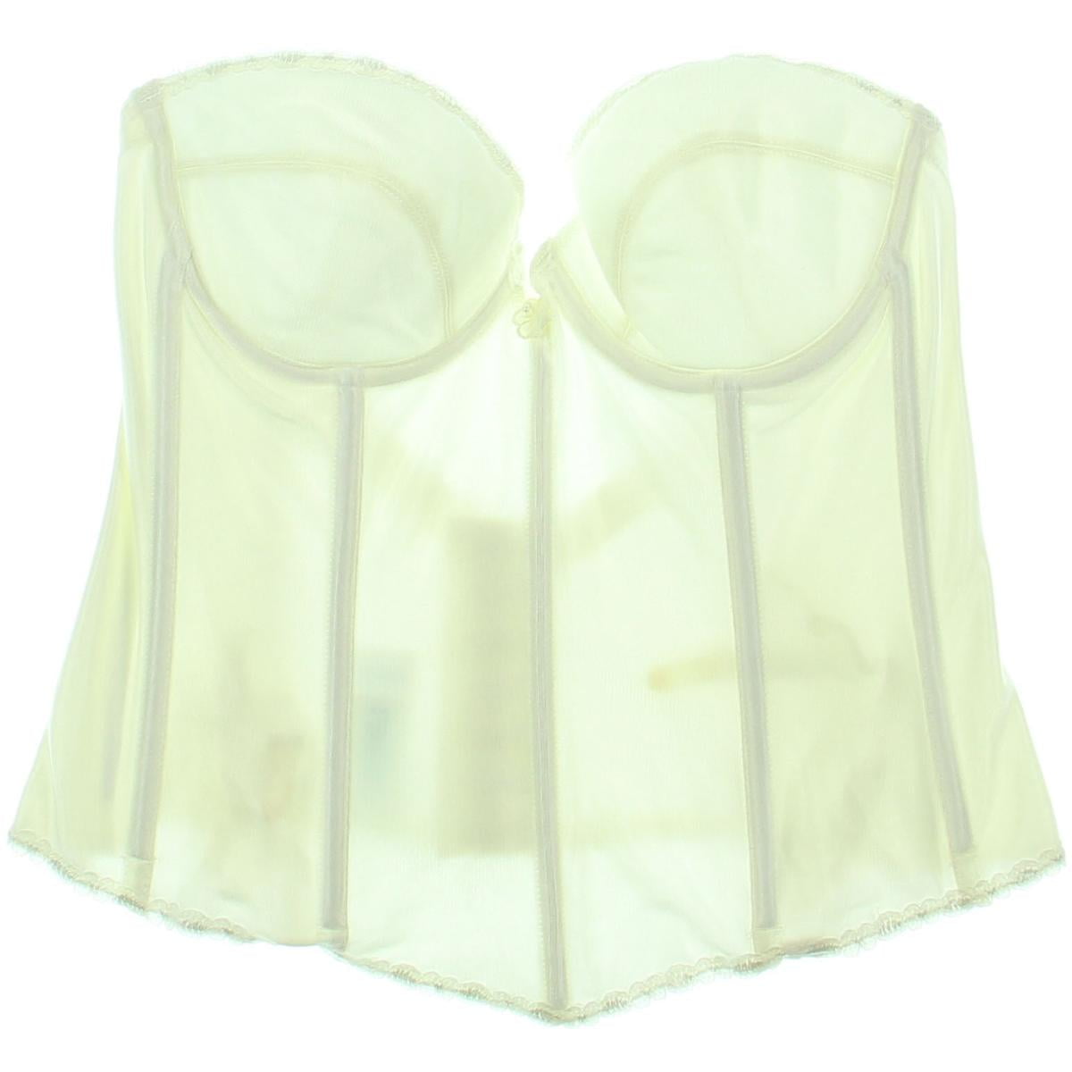 Carnival Womens Satin Longline Strapless Bra