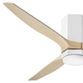 thumbnail image 6 of Hinkley Lighting 905852FWC-LDD Facet 52" 3 Blade Indoor / Outdoor Hugger Led Ceiling Fan -, 6 of 7