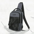 thumbnail image 4 of MUSOIE Sling Bag for Men Crossbody Backpack with USB Charging Port Waterproof Chest Daypack, 4 of 5
