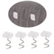 thumbnail image 4 of Pasador torcido antideslizante clavo en espiral fijo antioxidante de acero inoxidable 100 piezas para telas de fijación de esquina muerta fija sofá de decoración interior, 4 of 8