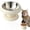 C, variant on Elevated Cat Bowls, Anti-tip Stainless Steel Feeding Plate, Neck Protection Wide Opening Cat Elevated Food Bowl, for Indoor, Outdoor, Home, Daily, Veterinary, Kitten, Dog
