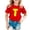 Red, variant on ibiyuan Girls T-Shirts Short Sleeve Shirts Toddler Girl Tops 4t Toddler Girl Shirt Crewneck Letter Print Basic Tees Super Soft Kids Cotton Summer Top,3-4 Years