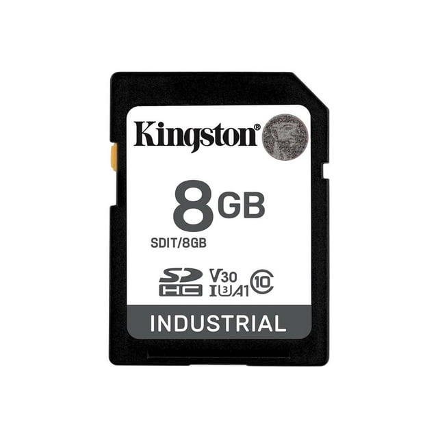 Kingston Industrial - Flash memory card - 8 GB - A1 / Video Class V30 / UHS-I U3 / Class10 - microSDHC UHS-I