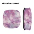 thumbnail image 2 of POLERO Improved Comfort Walker Rollator Seat Back Cover for Outdoors, Durable Dust Proof Rollator Seat Cover Polyester Rollator Walker Seat and Backrest Covers, Pink and Purple Art Design, 2 of 10