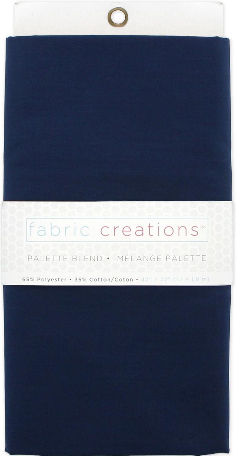 Fabric Creations Polycotton 65/35 Pre-cut Fabric, 2 yds x 42" (1.8 x 1.1 m)