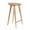 Natural, variant on Tractor Contemporary Carved Wood Barstool - 30" Bar Chair (Natural)