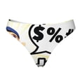 thumbnail image 3 of Gokiu Sml Jeffy Seamless Thongs for Women Underwear Sexy No Show Panties Bikini Undies, 3 of 7