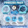 thumbnail image 2 of Outdoor Sports Cold Neck Ring Cooling Portable Neck Tube Wearable Neck Wraps Summer Heat Hands Cold Pack Reusable Neck Cooler, 2 of 5