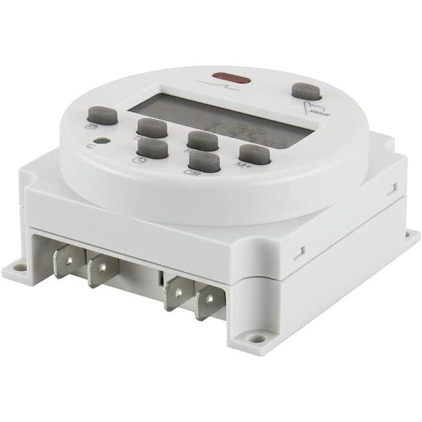 Contadores de 1 minuto a 168 horas 16A Interruptor de tiempo de baja potencia multifuncional ajustable Multifuncional Pequeño Temporizador de diseño único 12V 12V Inevent EL023335-01B