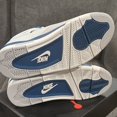 thumbnail image 3 of Jordan Air Jordan 4 Rétro Militaire Industriel Bleu, 3 of 3