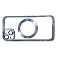 thumbnail image 4 of Funda protectora para teléfono, cubierta completa a prueba de golpes con succión magnética galvanizada a la moda para IPhone, 4 of 8