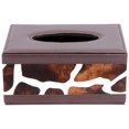 thumbnail image 1 of 1 Pc Stylish Tissue Box Practical Household Napkin Container (M, Black White), 1 of 8