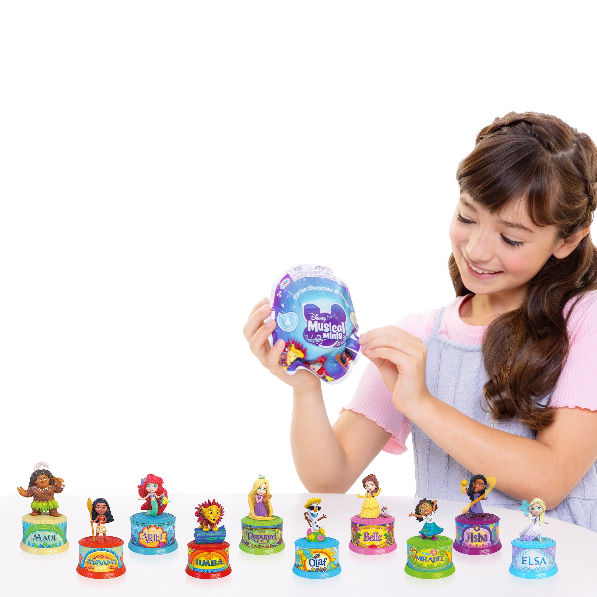 Disney Musical Minis Surprise Collectible Figures Plays Music Each Sold Separately for Child Ages 3 and up