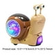 thumbnail image 3 of Juguete de caracol luminoso bebé para niños pequeños de caracol eléctrico, 3 of 9
