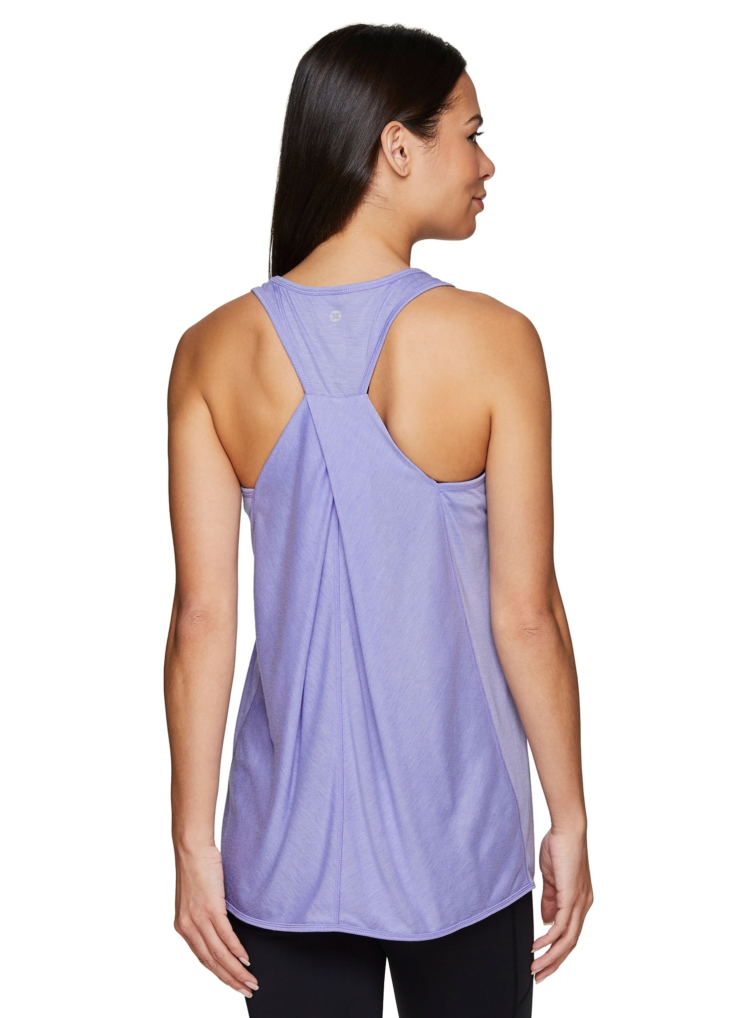 RBX WOMEN'S TRANSPARENT STRIPED BLACK SLEEVELESS ACTIVE TOP TANK SIZE L/XL RBX WOMEN'S TRANSPARENT STRIPED BLACK SLEEVELESS ACTIVE TOP TANK SIZE L/XL