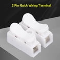 thumbnail image 3 of Push Quick Terminal, 55 Pcs Quick Wire Connector ABS 250V 2A  for Industrial, 3 of 8