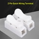 thumbnail image 3 of Conector De Cable Rápido, Terminal Rápido De Empuje De Larga Duración De 2 Pines 250V 2A Para Industrial, 3 of 8