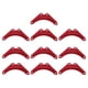 thumbnail image 1 of 10 láminas de fijación de refuerzo para escalera de tijera, fijación universal, triángulo resistente Rojo, 1 of 9