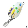 thumbnail image 5 of FurNest Mini Frog Soft Bait 35mm Double Hide Hook Fishing Lure Bionics Sequin, 5 of 9