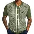 thumbnail image 2 of Goodtrade8 Mens Summer T-Shirts Short Sleeve Collared Pullover Polo Plain Casual Outfits Work Shirts for Men, 2 of 9