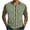 Army Green, variant on Men's Vintage Button Down Cuban Collar Knitted Polo Shirt 70s Vintage Shirts Contrast Knitted Shirts