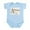 Sky Blue, variant on CafePress - Buckaroo Infant Bodysuit - Baby Light Bodysuit, Size Newborn - 24 Months